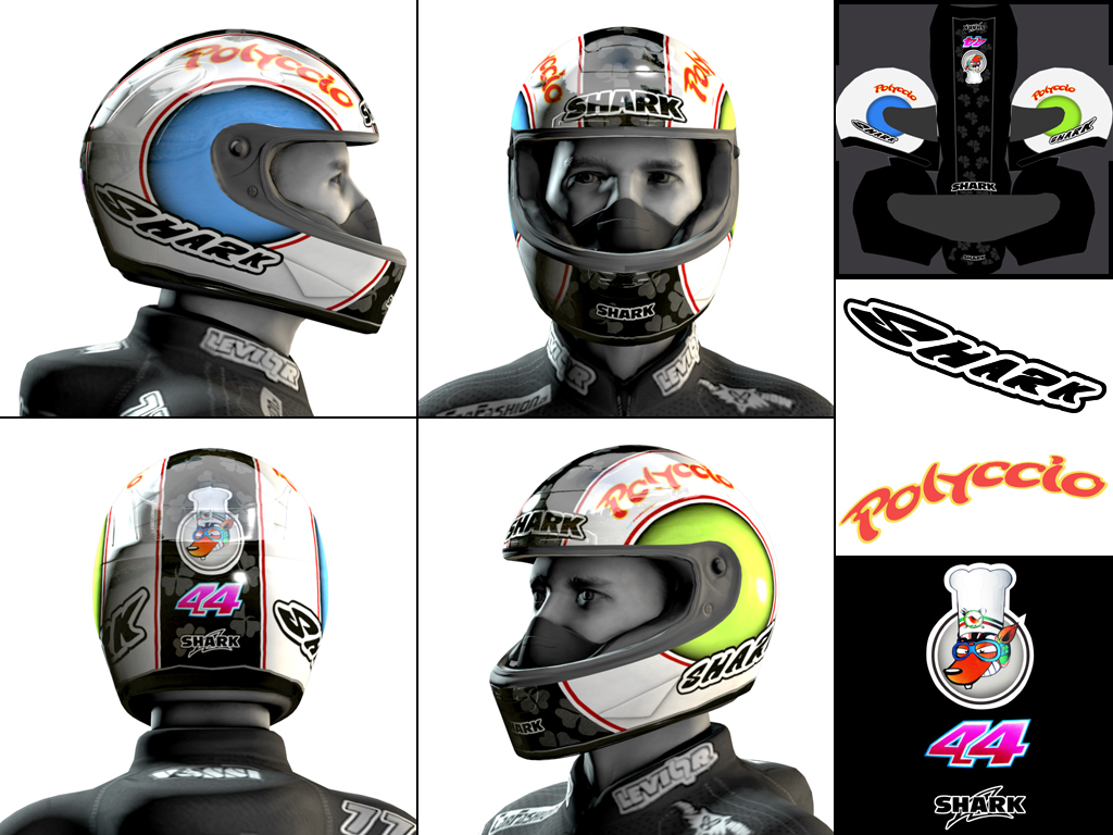 Helmet Texture - Pol Espargaro